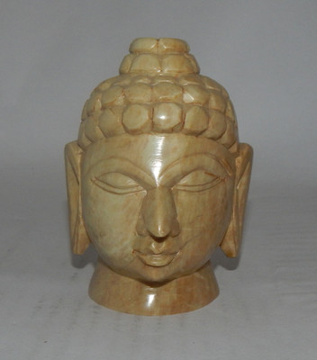 

Mahaveer Creation Decorative Showpiece - 10 cm(Stoneware, Yellow)