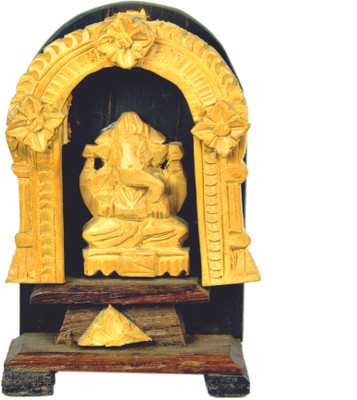 26% OFF on SC Handicrafts Lord Ganesha Decorative Showpiece - 8 cm(Wood, Beige) 26% OFF on SC Handicrafts Lord Ganesha Decorative Showpiece - 8 cm(Wood, Beige)