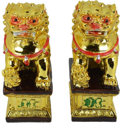 

7 Ocean Decorative Showpiece - 11 cm(Aluminium, Gold)