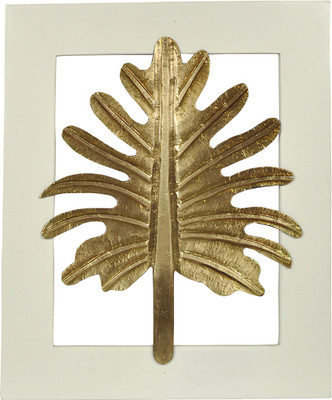 

Lal Haveli Wall Hanging Frame Sculpture Showpiece Decorative Showpiece - 33 cm(Wooden, White)