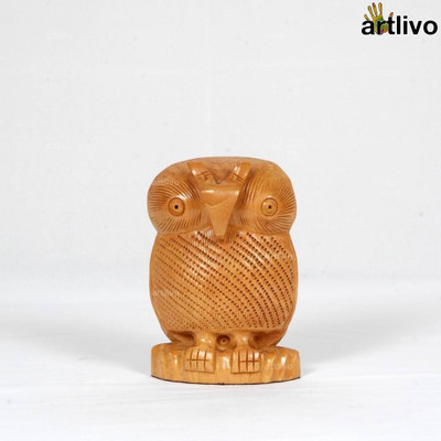 

Artlivo Decorative Showpiece - 16 cm(Wooden, Brown)