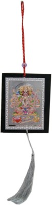 

Aaradhi Car Decoration Rear View Mirror Hanging Accessories Panchmukhi Hanuman Decorative Showpiece - 37 cm(Plastic, Yellow)