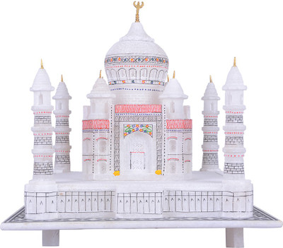 

Haveli Arts Taj Mahal Decorative Showpiece - 25 cm(Stoneware, Multicolor)
