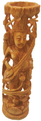 

ByCue MNW36 Decorative Showpiece - 8 cm(Wooden, Gold)