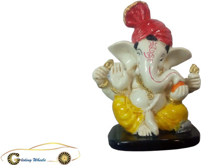 

Gliding Wheels Decorative Showpiece - 6 cm(Ceramic, Multicolor)