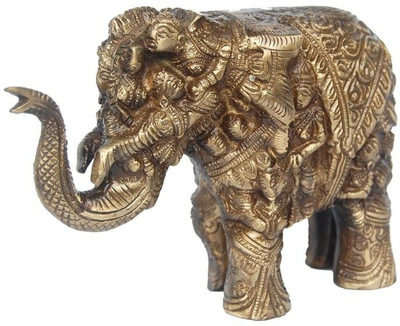 25% OFF on Aakrati Awesome Elephant Statue For Gift and D?cor Decorative Showpiece - 12 cm(Brass, Brown) 25% OFF on Aakrati Awesome Elephant Statue For Gift and D?cor Decorative Showpiece - 12 cm(Brass, Brown)