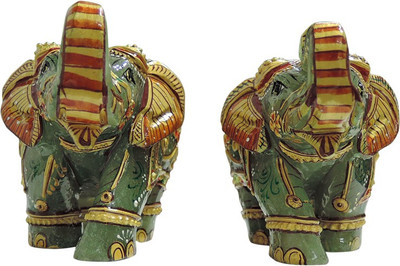 

Rashi Ratan Bhagya Decorative Showpiece - 8 cm(Polyresin, Green)