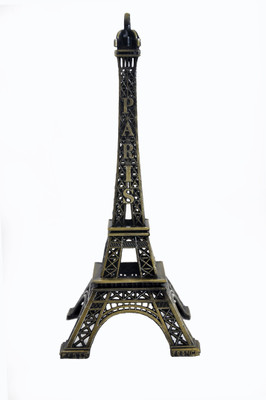 

NoVowels Metal Paris Eiffel Tower Showpiece 7inch/18cm Decorative Showpiece - 18 cm(Steel, Multicolor)