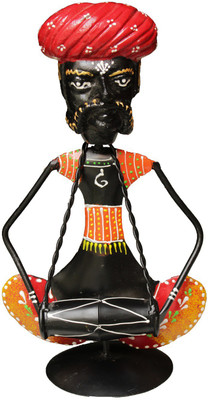 

Crafticia Decorative Showpiece - 27 cm(Aluminium, Multicolor)