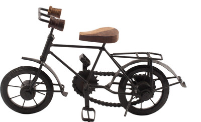 

Emboss Culture Decorative Showpiece - 7 cm(Cast Iron, Black)