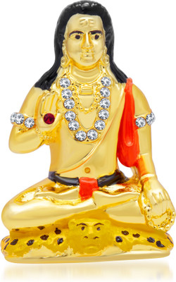 

Kulin Baba Balak Nath Idol | Statue For Car Dashboard | Home Decor | Gifting Decorative Showpiece - 4 cm(Gold Plated, Gold)