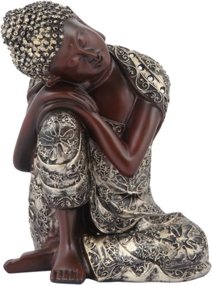 

JaipurCrafts Premium Gautam Buddha Decorative Showpiece - 25 cm(Polyresin, Multicolor)