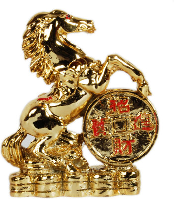 

Sigaram High quality Horse suitable for Car Dashboard, Table or Ofice-Desk, Shops and Homes - K481 Decorative Showpiece - 7.7 cm(Polyresin, Multicolor)