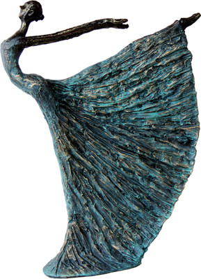 

Saanvi Creations Decorative Showpiece - 44 cm(Microfibre, Green)