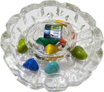

CraftEra Decorative Showpiece - 8.5 cm(Crystal, White)