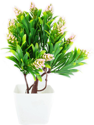

Reiki Crystal Products Decorative Showpiece - 27 cm(Plastic, Pink, Green)