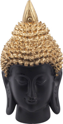 

Emboss Culture Decorative Showpiece - 7 cm(Ceramic, Black)