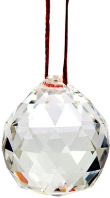 Vastu arcade Crystal Ball 30Mm Decorative Showpiece  -  3 cm(Crystal, Clear)