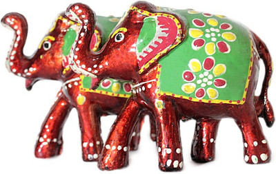 

HR Handicrafts Decorative Showpiece - 10.922 cm(Paper Mache, Multicolor)
