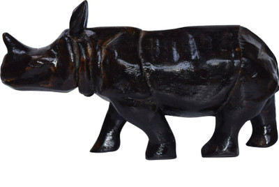 

Santosh Art Collection R59 Decorative Showpiece - 7.5 cm(Wooden, Black)