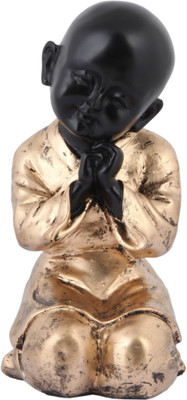 

JaipurCrafts Premium Baby Buddha Decorative Showpiece - 23 cm(Polyresin, Multicolor)