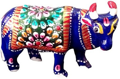 50% OFF on Chitrahandicraft Cow Decorative Showpiece - 5 cm(Brass, Multicolor) 50% OFF on Chitrahandicraft Cow Decorative Showpiece - 5 cm(Brass, Multicolor)