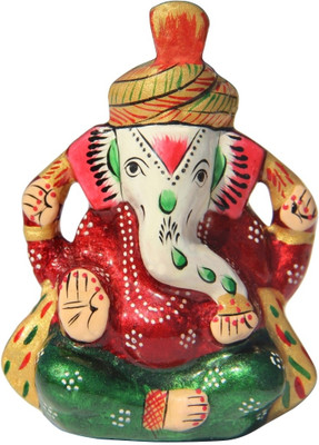 38% OFF on Handicrafts Paradise Ganesh Decorative Showpiece - 6.5 cm(Aluminium, Multicolor) 38% OFF on Handicrafts Paradise Ganesh Decorative Showpiece - 6.5 cm(Aluminium, Multicolor)