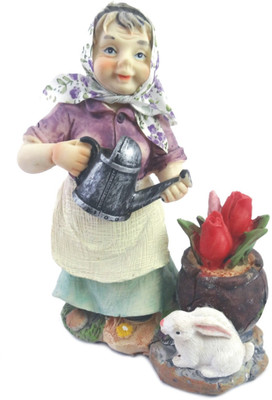 

Amazin Happy Mother Decorative Showpiece - 17 cm(Polyresin, Ceramic, Multicolor)