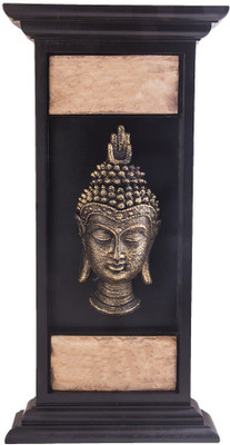 

NG Art Ventura Wall Hanging and Table Top Buddha Decorative Showpiece - 44 cm(Polyresin, Wooden, Gold, Copper)