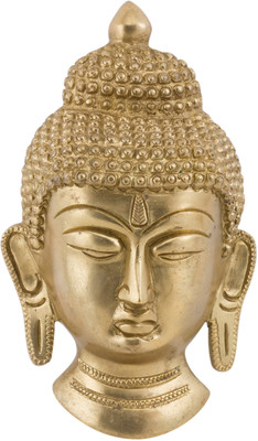 33% OFF on Prachin Buddha Mask Small Decorative Showpiece - 13 cm(Bronze, Gold) 33% OFF on Prachin Buddha Mask Small Decorative Showpiece - 13 cm(Bronze, Gold)