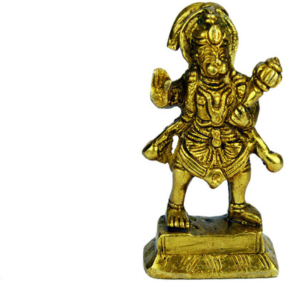 37% OFF on The Crafts House Hanuman Decorative Showpiece - 8 cm(Brass, Gold) 37% OFF on The Crafts House Hanuman Decorative Showpiece - 8 cm(Brass, Gold)
