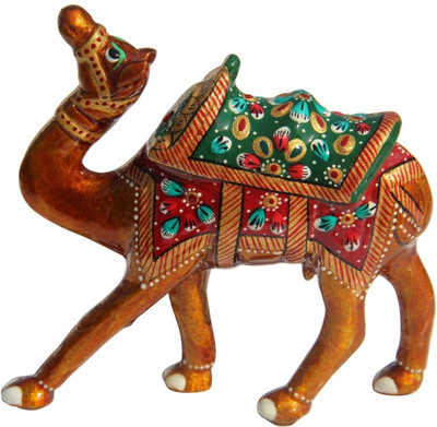 35% OFF on Handicrafts Paradise Camel Decorative Showpiece - 9.5 cm(Aluminium, Multicolor) 35% OFF on Handicrafts Paradise Camel Decorative Showpiece - 9.5 cm(Aluminium, Multicolor)