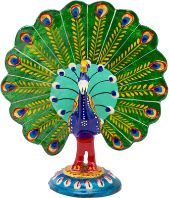 32% OFF on Prachin Mt Peacock Dance 4 inch Decorative Showpiece - 10 cm(Aluminium, Multicolor) 32% OFF on Prachin Mt Peacock Dance 4 inch Decorative Showpiece - 10 cm(Aluminium, Multicolor)