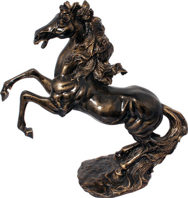 

Art N Hub Fengshui Victory Horse / Pet Animal Statue Home Decor Gift item Decorative Showpiece - 38 cm(Earthenware, Multicolor)