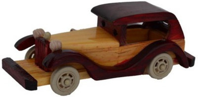 

Bajya Vintage Car Decorative Showpiece - 7.62 cm(Wooden, Brown)