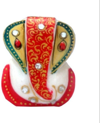 55% OFF on Chitrahandicraft Lord Ganesha Decorative Showpiece - 7 cm(Marble, Multicolor) 55% OFF on Chitrahandicraft Lord Ganesha Decorative Showpiece - 7 cm(Marble, Multicolor)