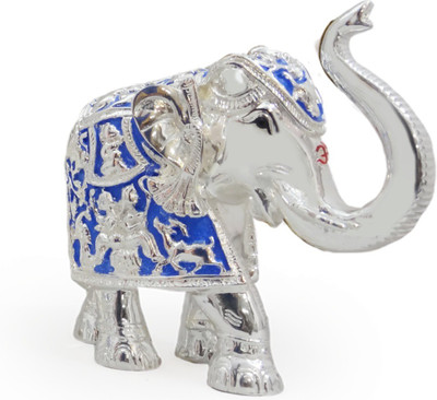 

The Divine Luxury Decorative Showpiece - 15.24 cm(Terracotta, Blue)