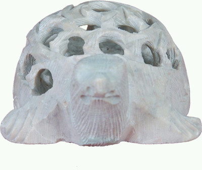 

Marvelousgifts Decorative Showpiece - 9 cm(Stoneware, Grey)