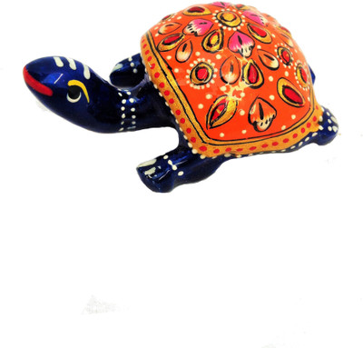 

Thart Metel Tortoise Decorative Showpiece - 2.5 cm(Iron, Multicolor)