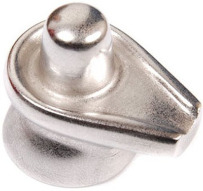 

Kraft Village 100% Orignal Parad Shivling Energized Small Size (50 gm) Decorative Showpiece - 2.5 cm(Nickel, Silver)