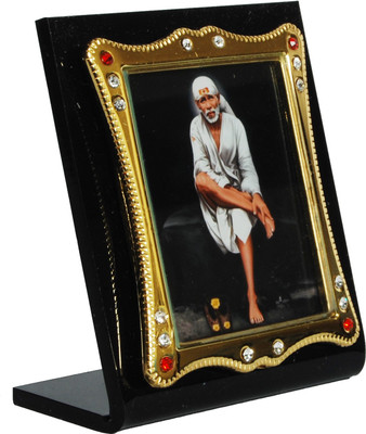 

Sigarma Sai Baba Idol Frame - For Car Dashboard, Office-Desk, Table Decor, Home and Shop - K500 Decorative Showpiece - 7 cm(Acrylic, Multicolor)
