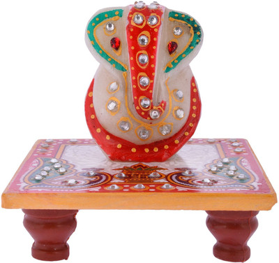 

Marudhara Craft Decorative Showpiece - 10 cm(Paper Mache, Multicolor)