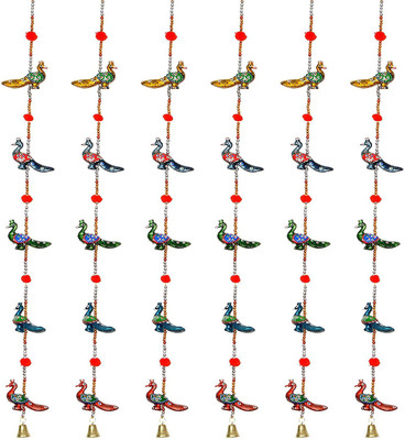 

Little Jaipur Fabric Peacock Door Hanging Set Toran(Fabric)