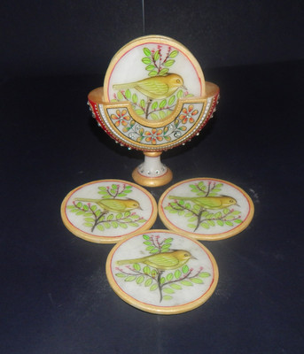 

Mahaveer Creation Decorative Showpiece - 12 cm(Stoneware, Multicolor)