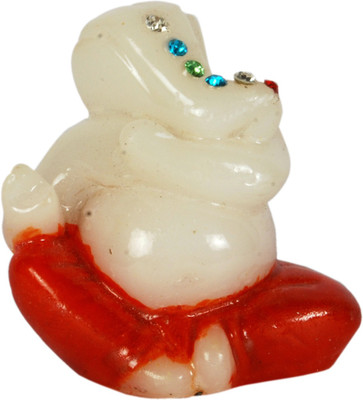 

Sigaram Decorative Showpiece - 6 cm(Marble, Multicolor)
