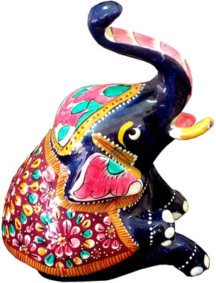 62% OFF on Chitra Handicraft Elephant Showpiece - 12 cm(Brass, Multicolor) 62% OFF on Chitra Handicraft Elephant Showpiece - 12 cm(Brass, Multicolor)
