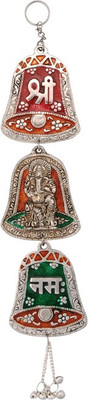 

Jupiter Elite Om Round Meena Decorative Showpiece - 8.25 cm(Aluminium, Silver)