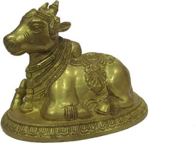 9% OFF on SC Handicrafts Nandi Decorative Showpiece - 12 cm(Brass, Gold) 9% OFF on SC Handicrafts Nandi Decorative Showpiece - 12 cm(Brass, Gold)