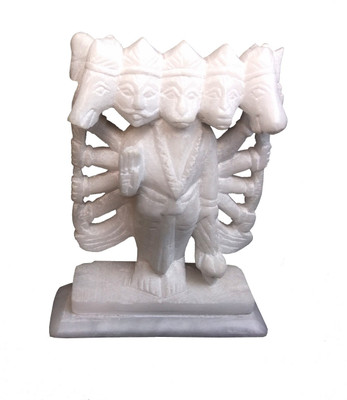 

Mne LORD PANCHMUKHI HANUMAN Decorative Showpiece - 13 cm(Marble, White)