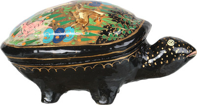 

Indeasia Srijan Tortoise Decorative Showpiece - 7.5 cm(Paper, Multicolor)